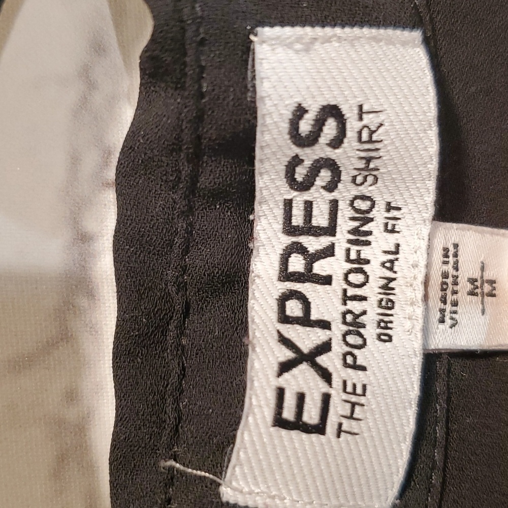 Express black portofino shirt size M - Picture 5 of 9